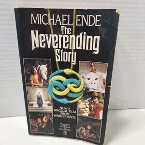 The Neverending Story Paperback Book Michael Ende Movie Cover 1984 Vintage